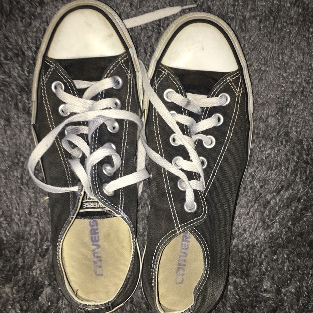 Lowtop black converse